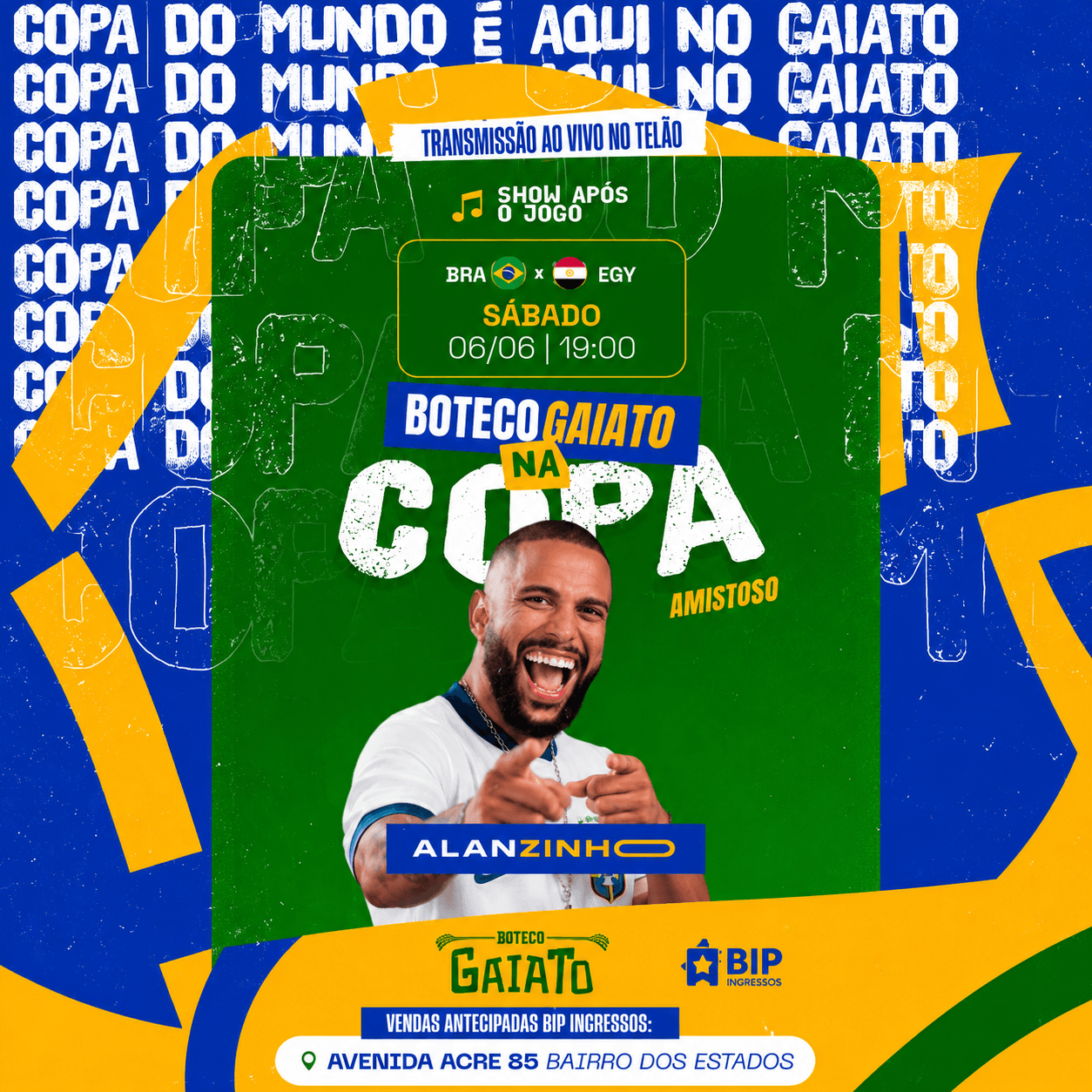 LOTE PROMOCIONAL ( poucos ingressos ) 