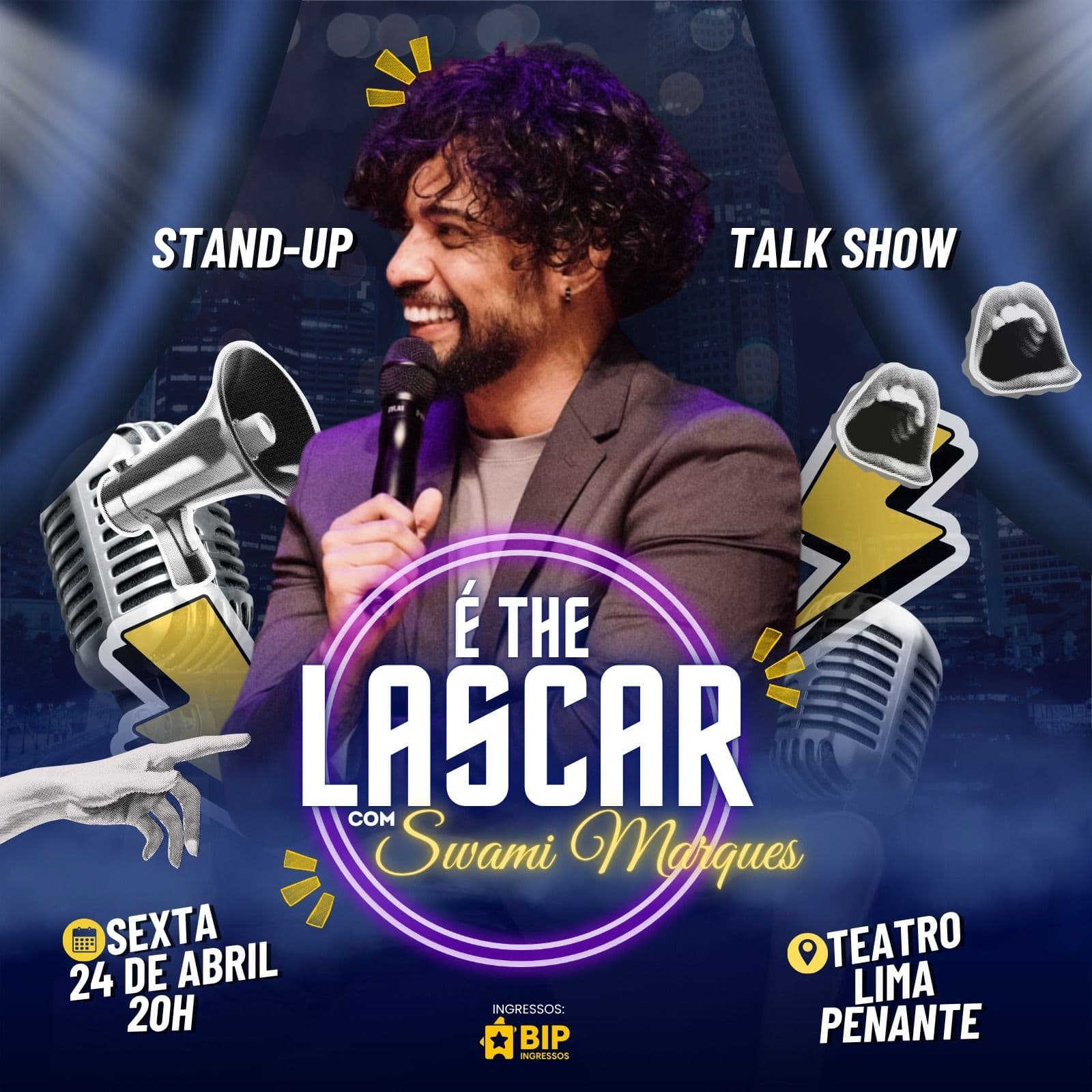 "É THE LASCAR" com Swami Marques
